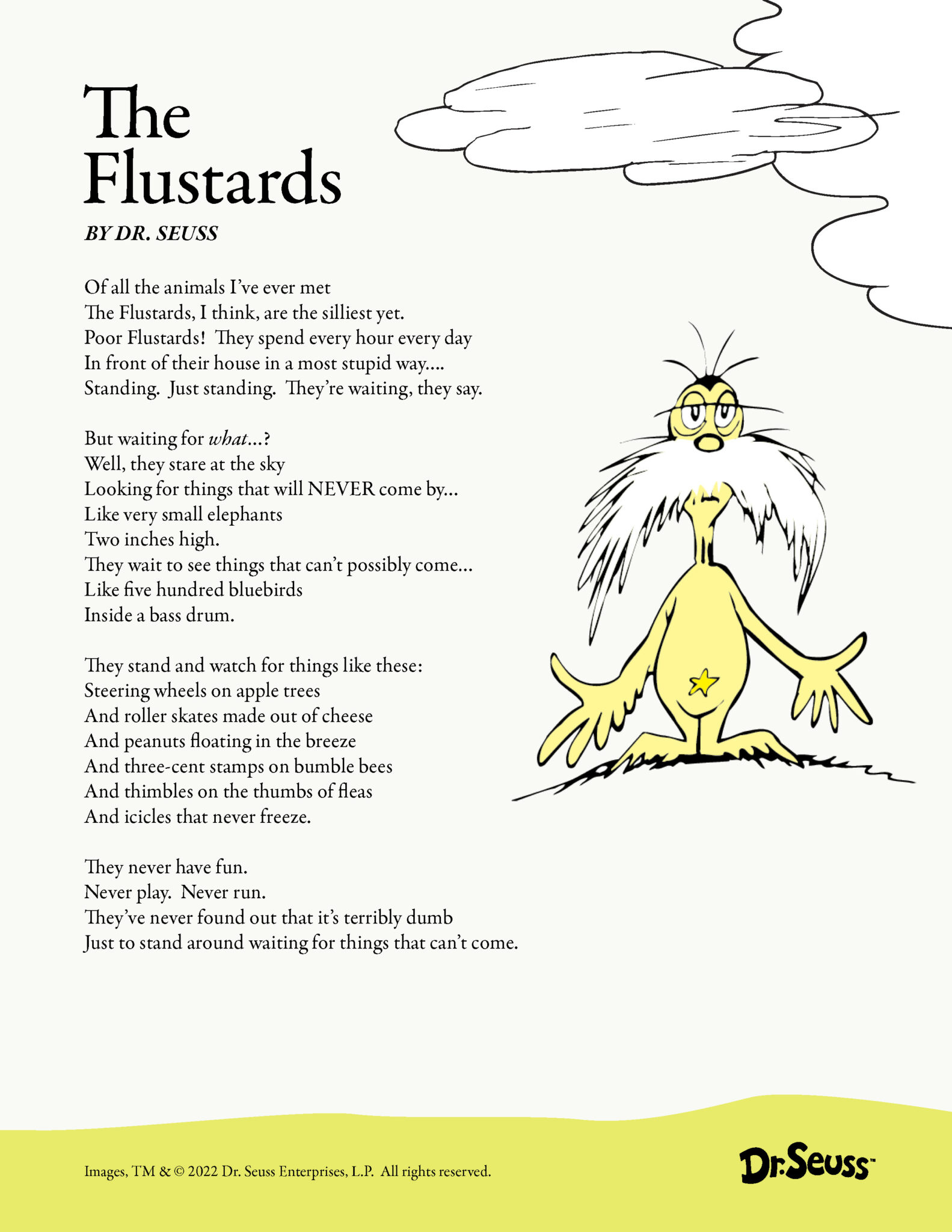 Lost Poems by Dr. Seuss - Seussville