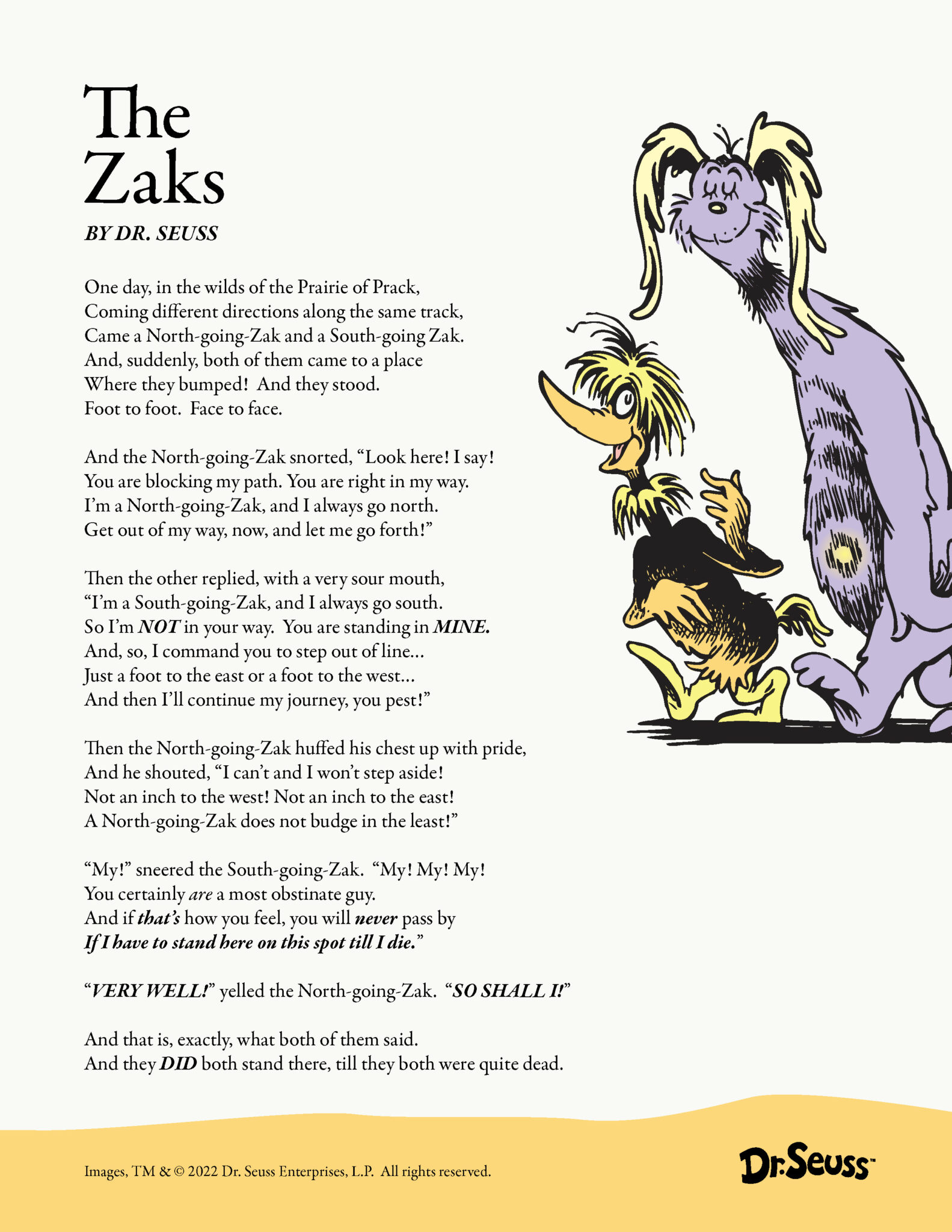 Lost Poems by Dr. Seuss - Seussville